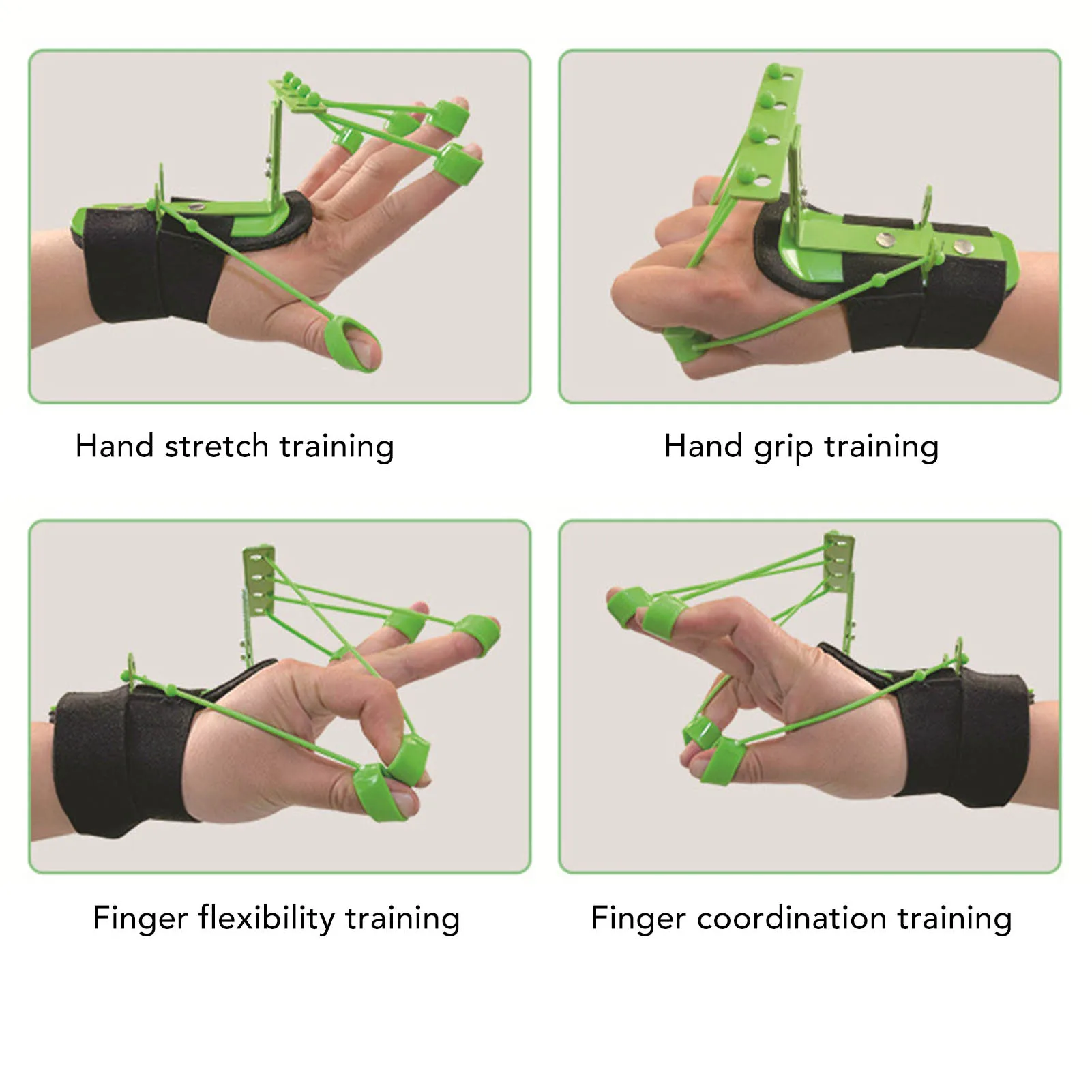 مدرب قوة قبضة اليد متعدد الوظائف لتمارين الأصابع لمساعدة اللياقة البدنية وإعادة التأهيل #3