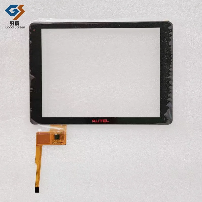 Черный Новый для AUTEL MaxiSYS MS908 MS908P автомобильный диагностический инструмент емкостный сенсорный экран дигитайзер Датчик