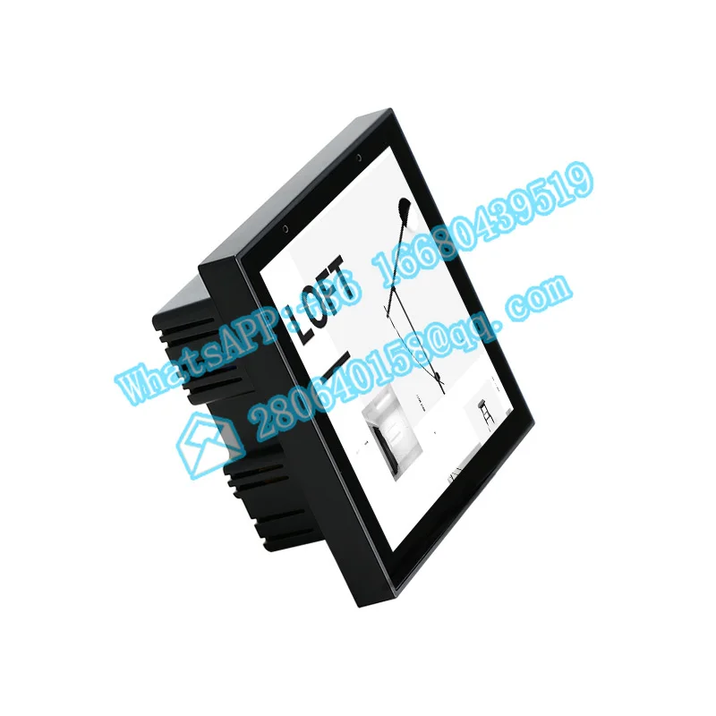 لوحة تبديل حائط POE ، 4 بوصة IPS Touch ، ودقة من Android