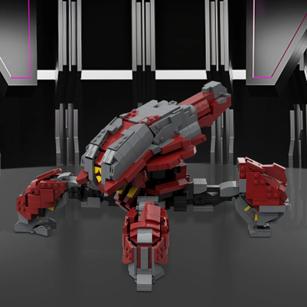 MOC เกม Haroed Mecha Mastered Chiefs John117 ยิงทหาร Building Block Guardians 5-DS อิฐของเล่นสําหรับของขวัญเด็ก