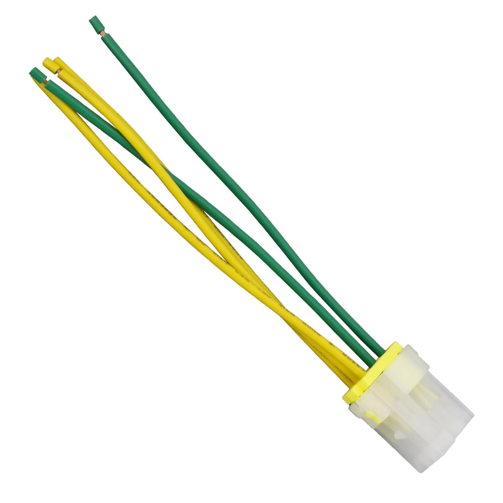 1 pc 4-poliger/5-poliger kleiner Ölpumpen relais stecker mit Draht auto relais buchse violette Relais buchse efi Steckdose – Detail 4