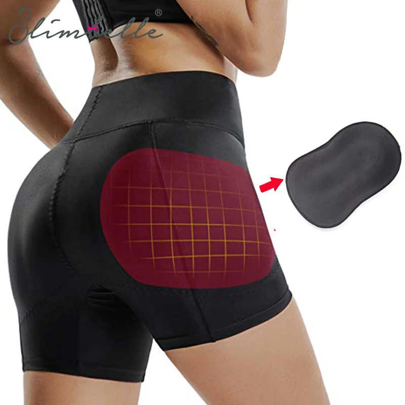 Butt Lifter Panties Padded Shapewear for Women Tummy Control High Waist Body Shaper Panty Invisible Fake Hip Enhancer Underwear