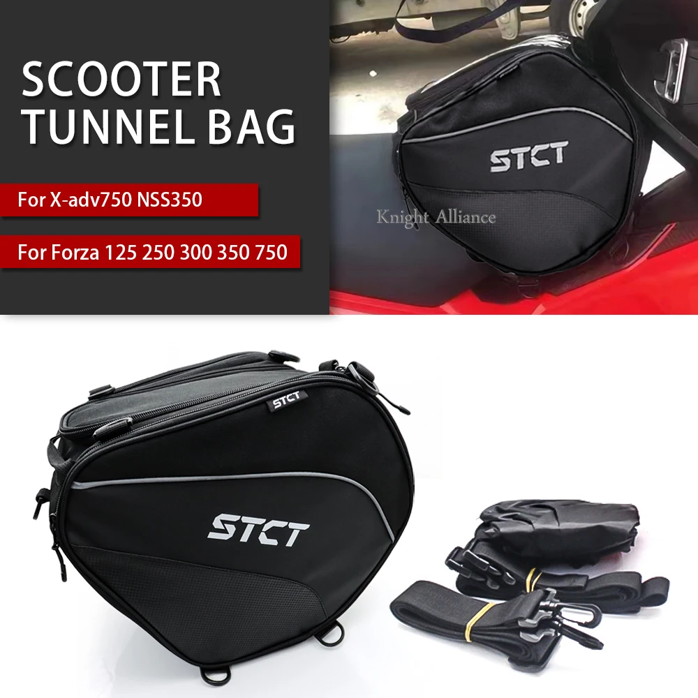 

For HONDA X-adv750 NSS350 ​For Forza 125 250 300 350 750 Scooter Tunnel Bag Waterproof Fuel Tank Bag Motorcycle Tank Bags