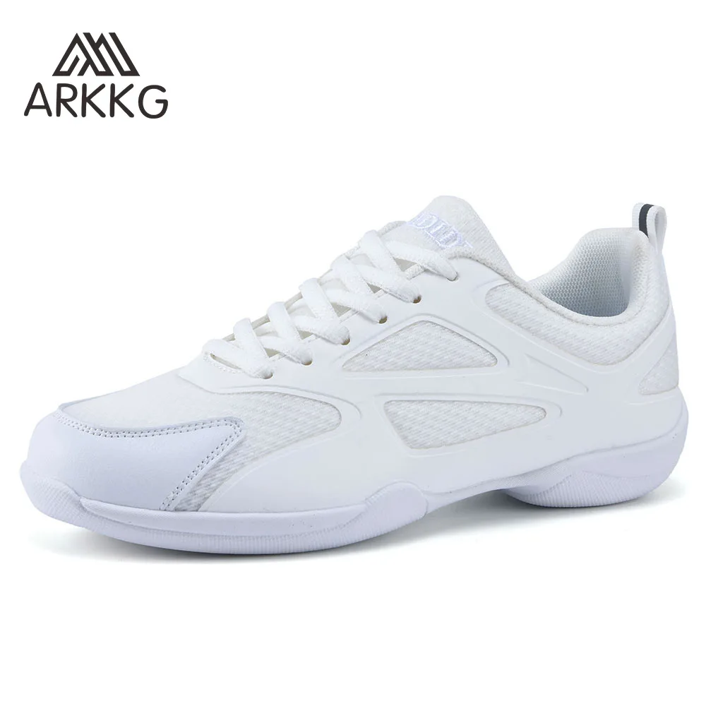 ARKKG Lightweight Cheerleading Dance Shoes Girls Summer Training Fitness Sneakers Kids Children Soft Gymnastics Casual Shoes