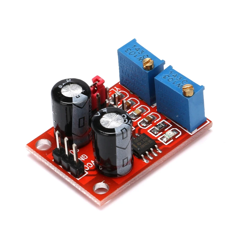 

HW-8 Frequency Wave NE555 Pulse Module Signal Generator Stepping Duty Cycle Adjustable Module Square/Rectangular Motor Driver