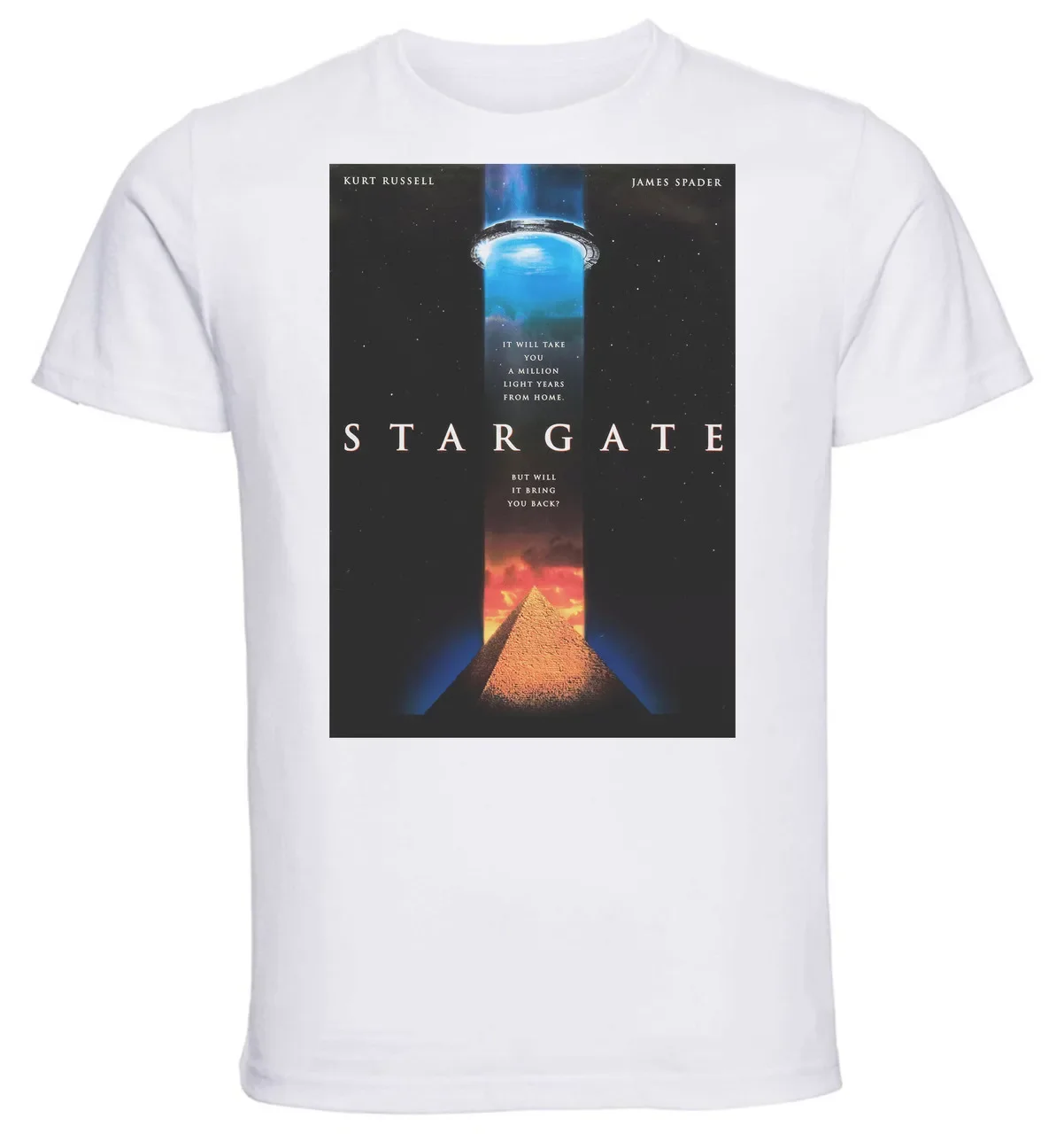 T-shirt Unisex - White - Playbill Film - Stargate