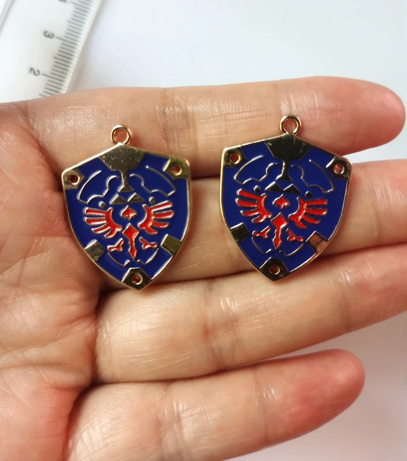 الكثير 10 قطع الكرتون سحر المعادن DIY القرط المفاتيح قلادة صنع المجوهرات المعلقات الملحقات