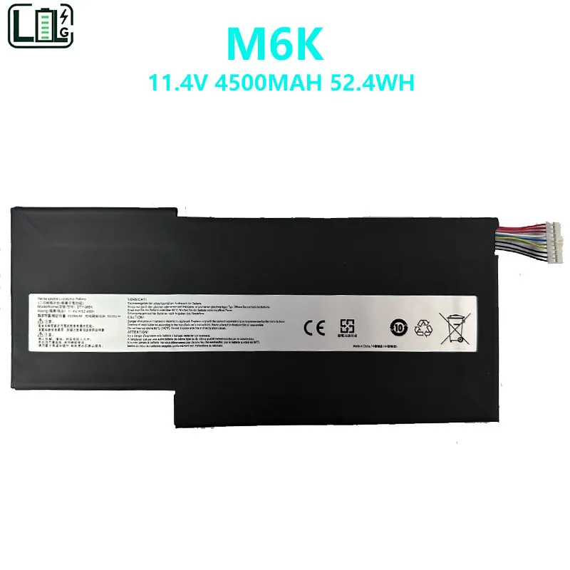 

Laptop Battery For BTY-M6K MSI MS-17B4 MS-16K3 GF63 Thin 8RD 8RC GF75 Thin 3RD 8RC 9SC GF65 GS63VR Thin 9SE/SX Thin 10SDR