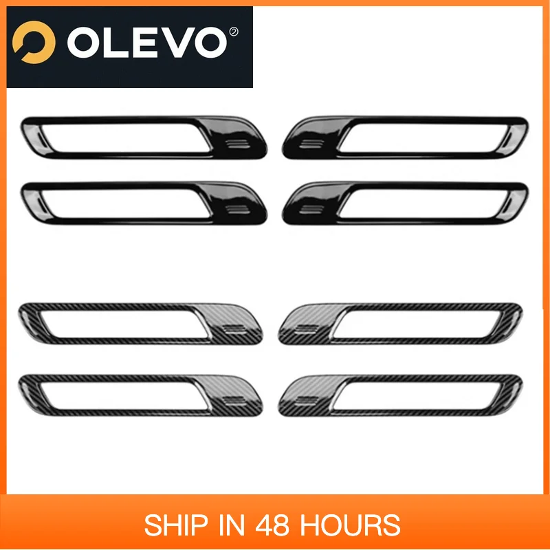 

New 4pcs Car Door Handle Cover door handle bowl sticker protector anti-scratch cover trim For BMW BMW 7 series i7 G70 2023-2025