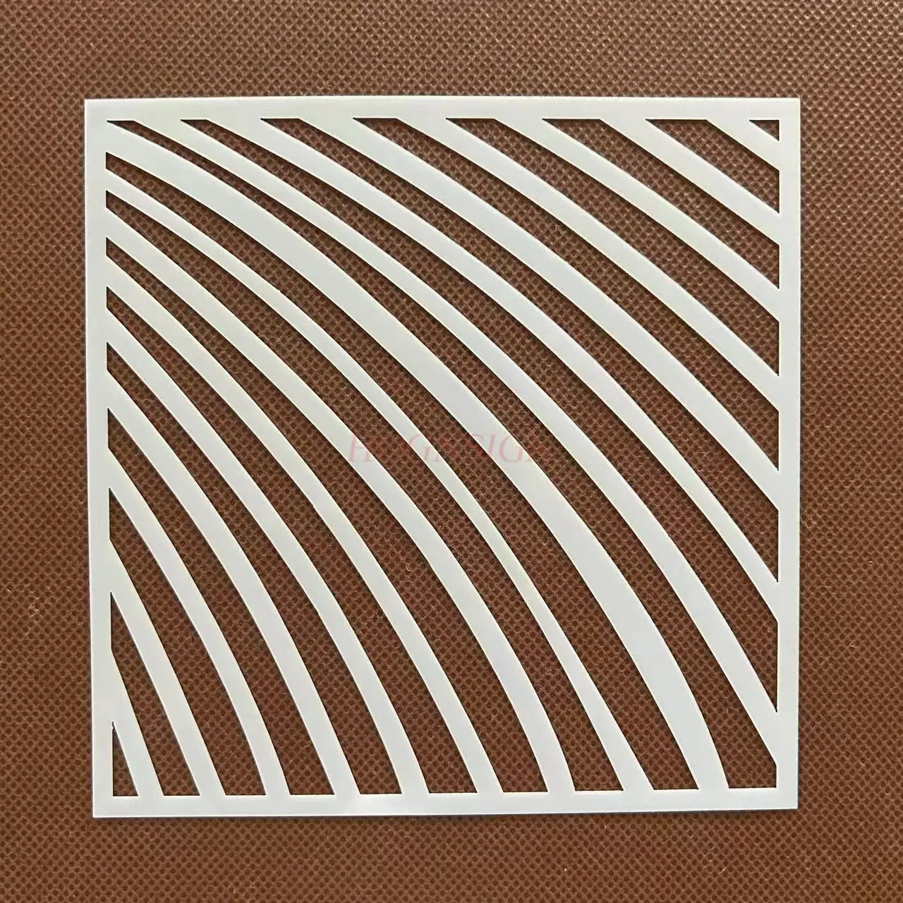 1 قطعة قالب رسم رذاذ غير منتظم هندسي الكتابة على الجدران مكتوبة بخط اليد ملصق جوفاء اللوحة رذاذ قالب اللوحة أداة #5