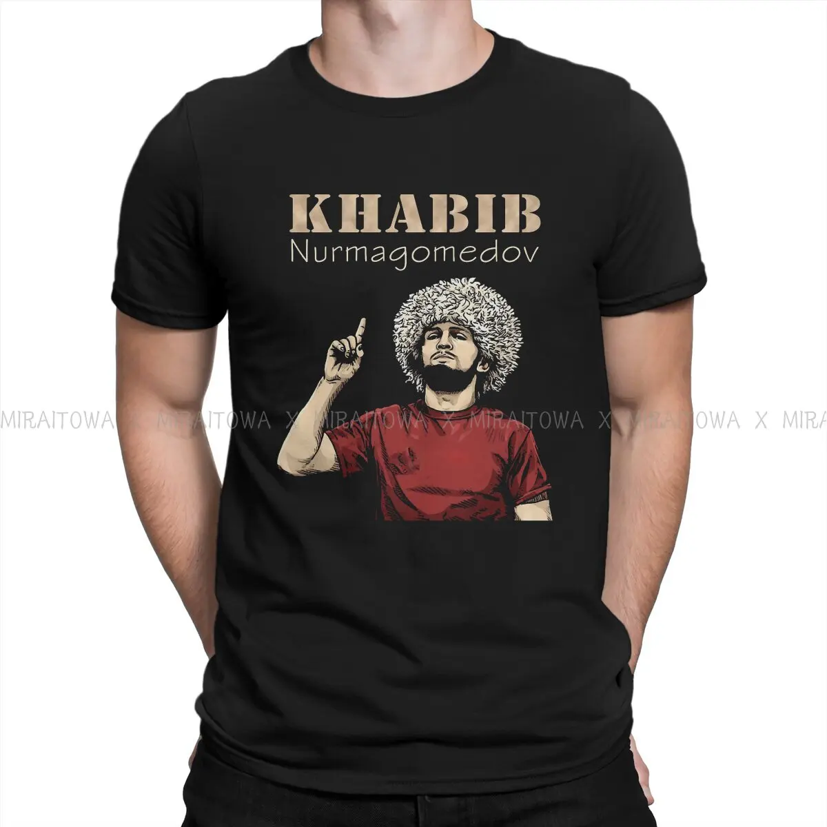 Khabib Nurmagomedov Boxer Hawk Eagle Original TShirts OV UFC229 BOXING Distinctive Homme T Shirt New Trend Clothing 6XL