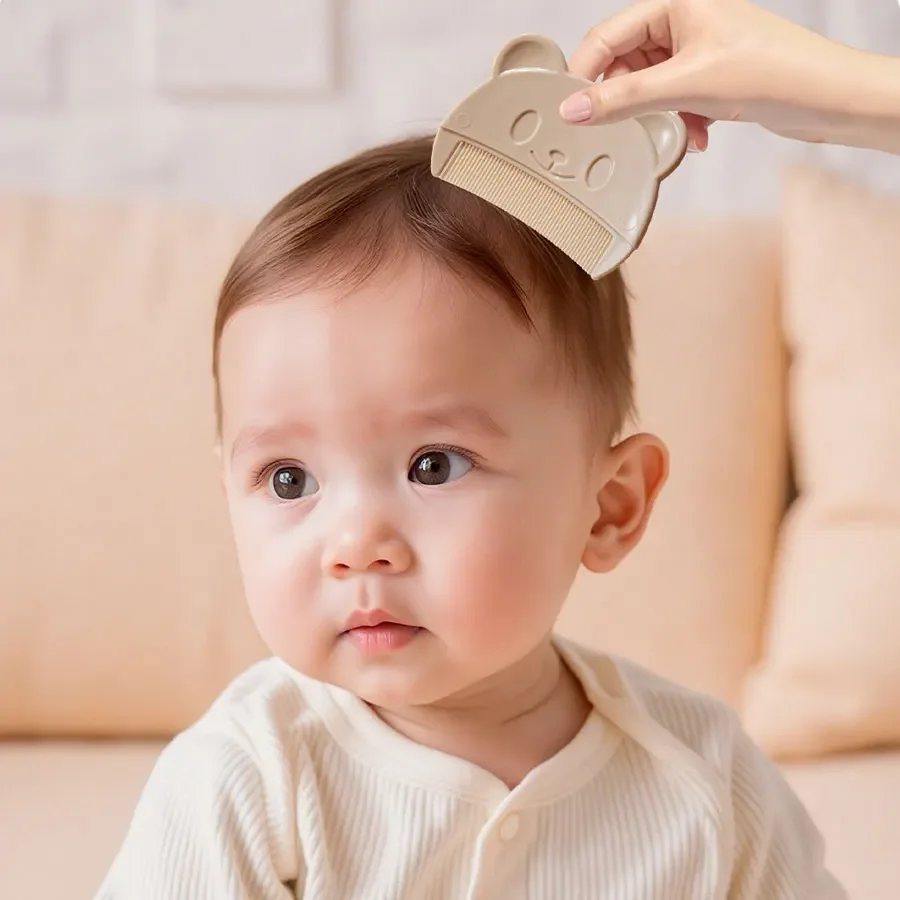 

One Year Old Baby Hair Special Hair Comb for Children and Infants Hair Comb for Babies To Remove Hair Dirt Magic Tool Comb