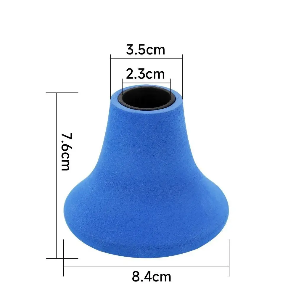 Tragbare Nicht-slip Rutenhalter Kugelkopf Leichte Butt Cap Absorption Angelrute Bauch Top Für Boot Angeln Und Rafting