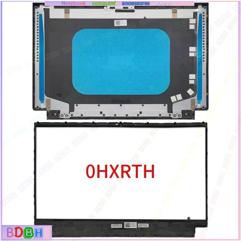 New For G15 5510 5511 5515 LCD Back Cover Rear Lid Top Case/Front Bezel Palmrest 0HXRTH Black off-white