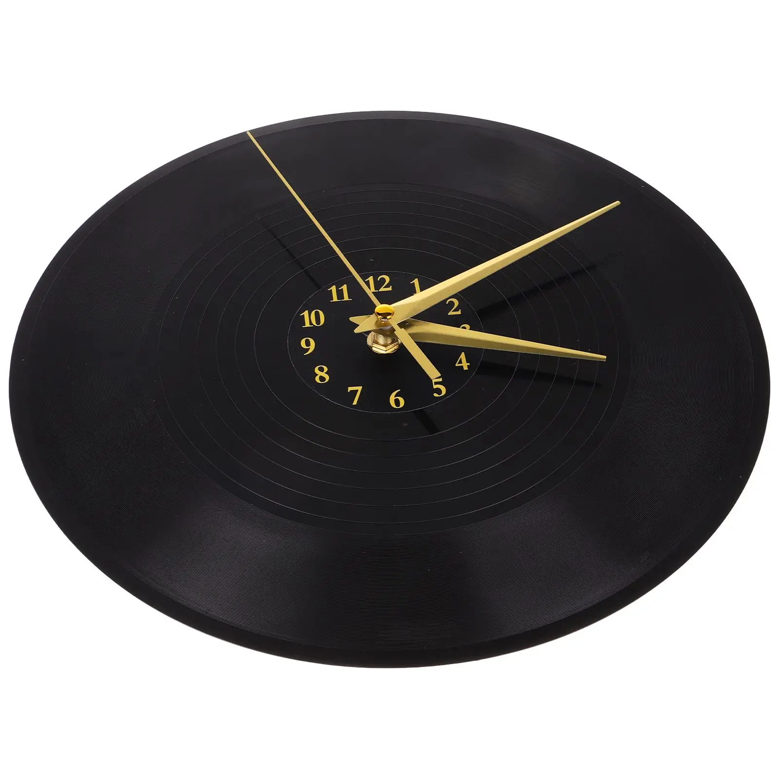 

Vinyl Home Decor Silent Round Clocks Plastic Vinyl Record Decor Metal Bedroom Office Record Wall Clock Large Size