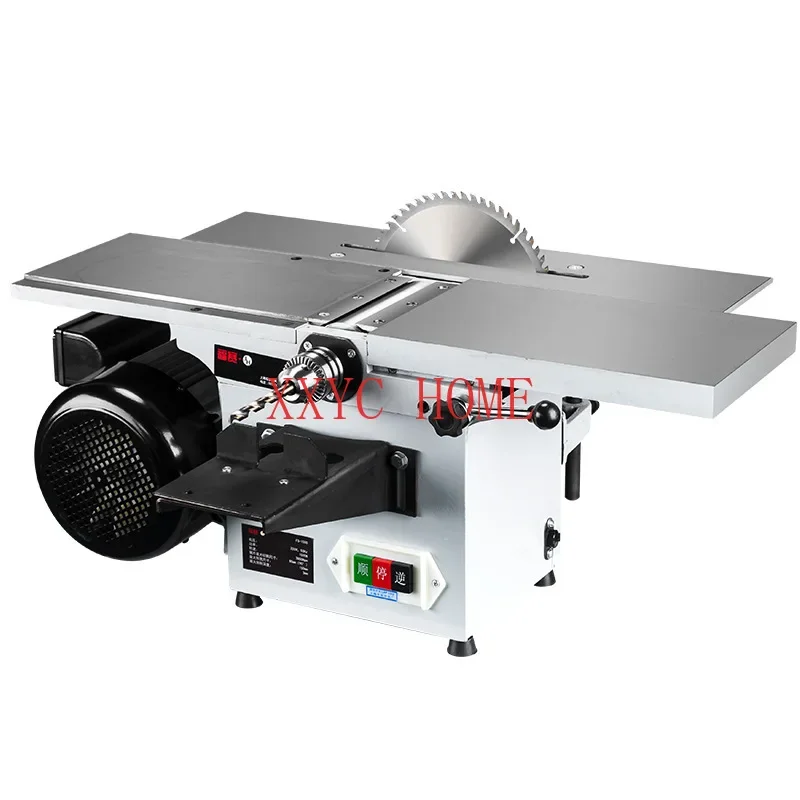 

1100W Multifunctional Woodworking Planer Three In One Planer Household Woodworking Punching Machine Table Saw Combination