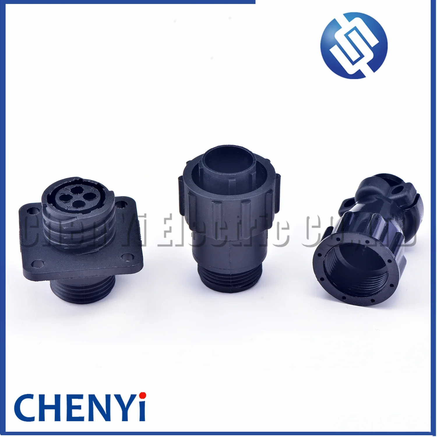 4 Pin auto sensor plug Aviation Wiring Black Circular Connector Plug 182921-1 182658-1 206429-1 with Pin For SMT SMEMA