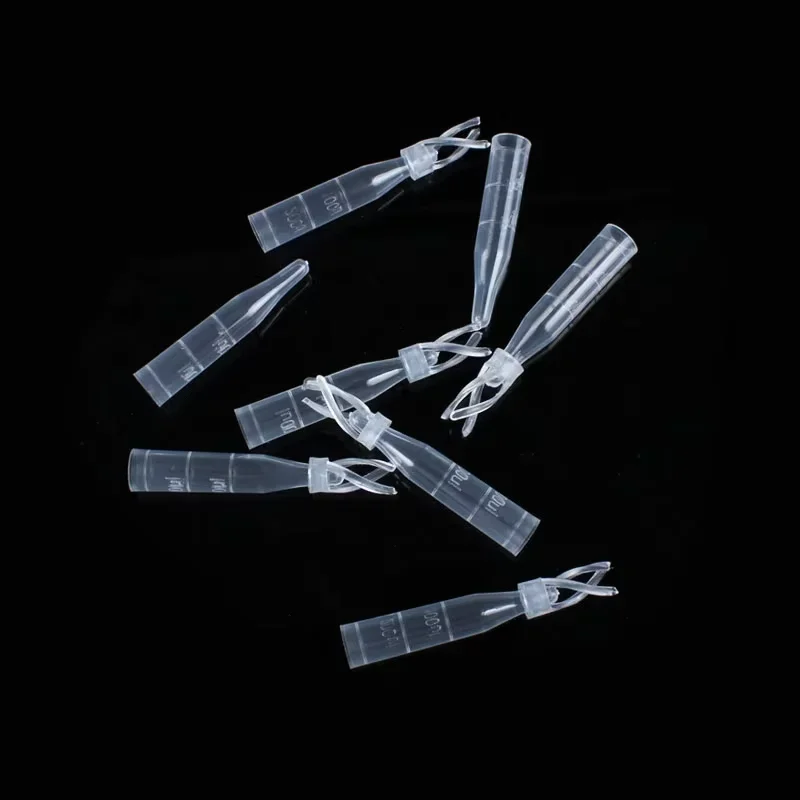 200pcs/lot Plastic liquid phase tube, injection bottle, insertion tube, chromatography bottle sleeve, inner liner tube