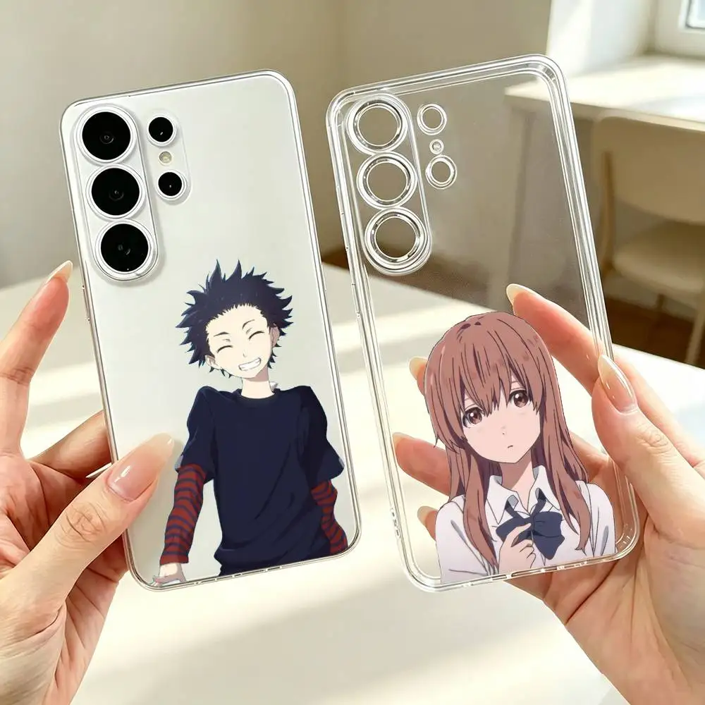 A Silent Voice Shoya-A  Phone Case Transparent Silicone Soft For Samsung S25,S24,S21,S22,S23,S30,Ultra,S20,Plus,Fe Gift