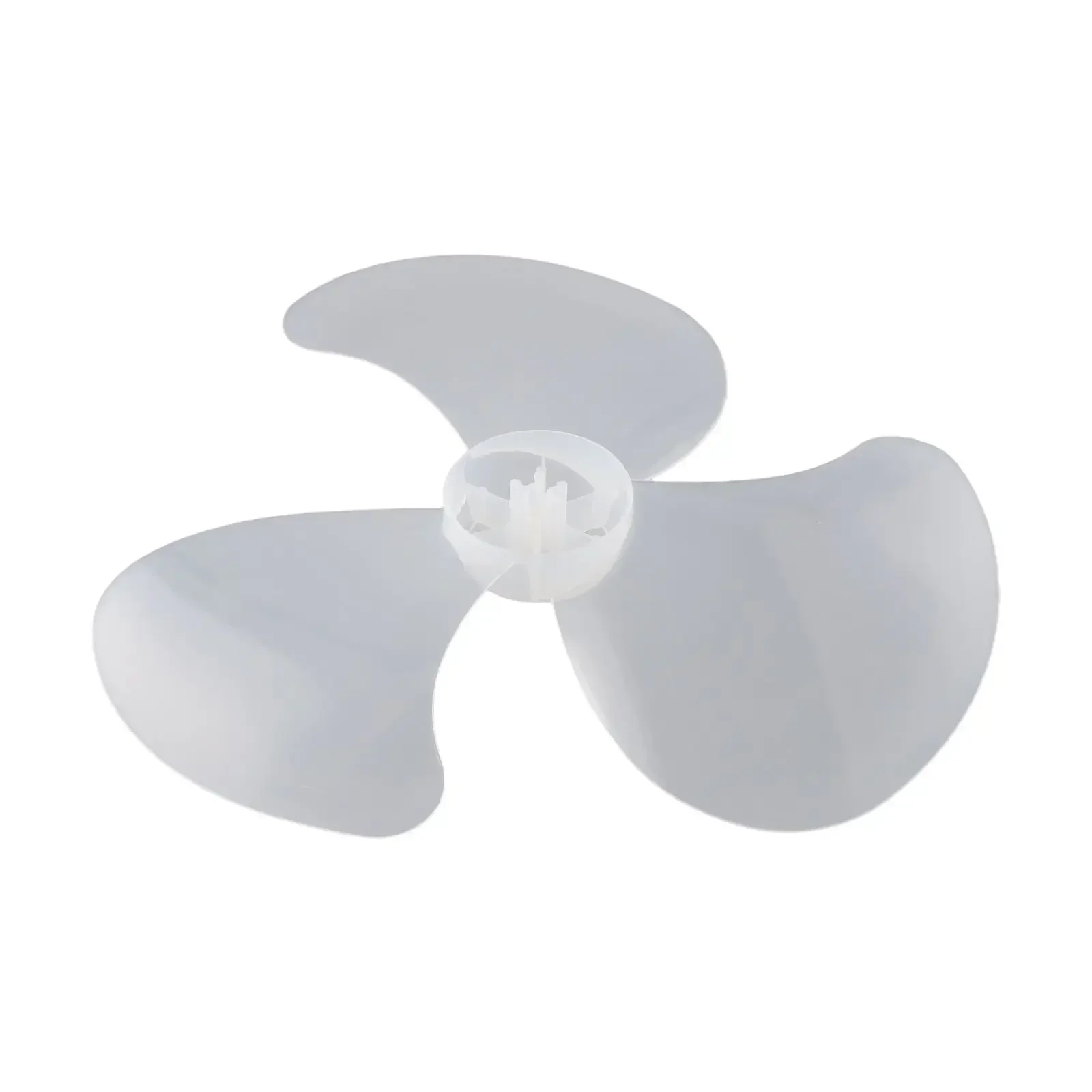 16 Inch Household Plastic Fan Blade Three Leaves With Nut Cover For Pedestal Fan Blade Indoor Air Quality Fans Heating Cooling