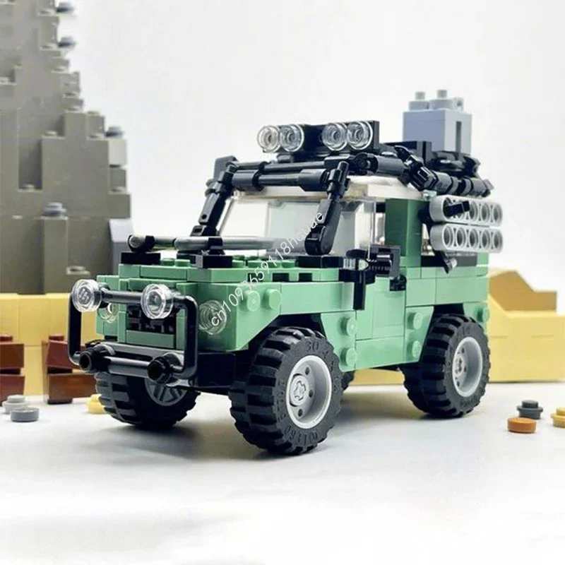 341pcs MOC Ground Walker Defender 90 City Champion Supercar Building Blocks Christmas Educational Toys Creative DIY Gift