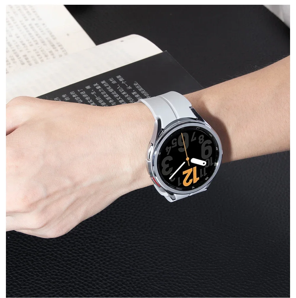 Keine Lücke magnetisches Silikonarmband für Samsung Galaxy Watch 7 6 5 4 44 mm 40 mm Pro 45 mm Armband Galaxy Watch6 Classic 43 mm 47 mm Band – Detail 7