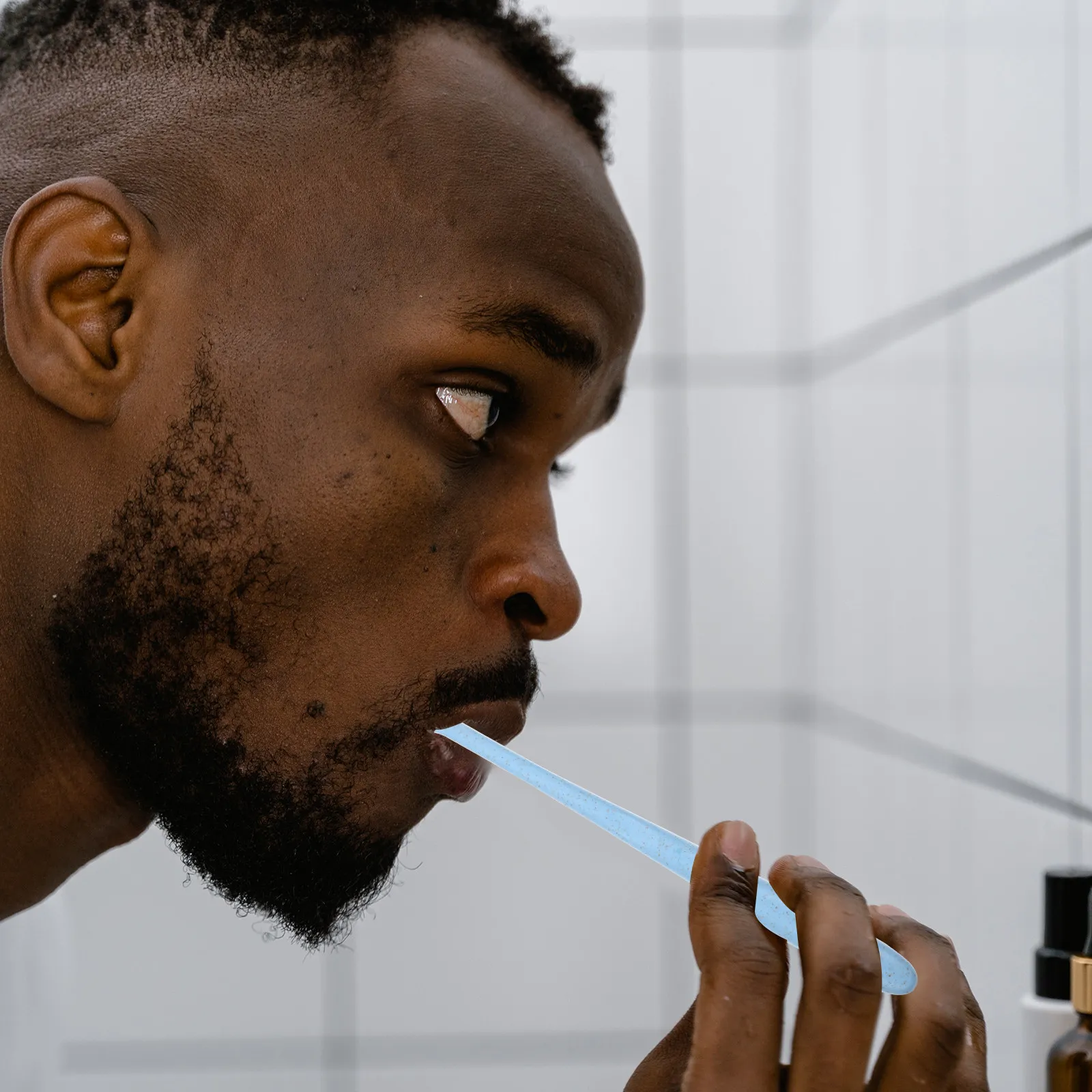 

12Pcs Bamboo Charcoal Toothbrushes Soft Bristles Wheat Straw Handle Portable Travel Toothbrush Household Adults Oral Care Tool