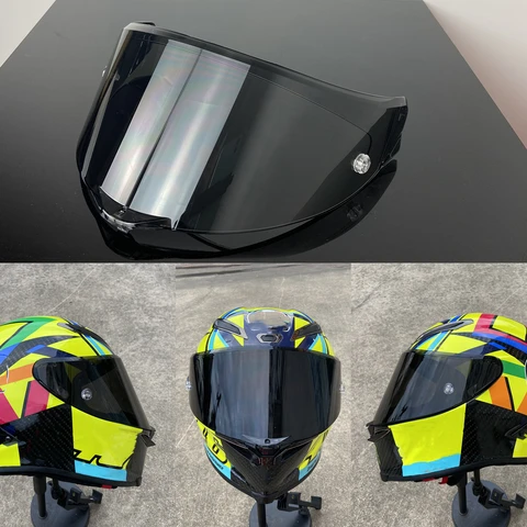 Визор для мотошлемов AGV Pista GP R, GP RR, Corsa R: Сменное стекло, защита от ветра, аксессуары