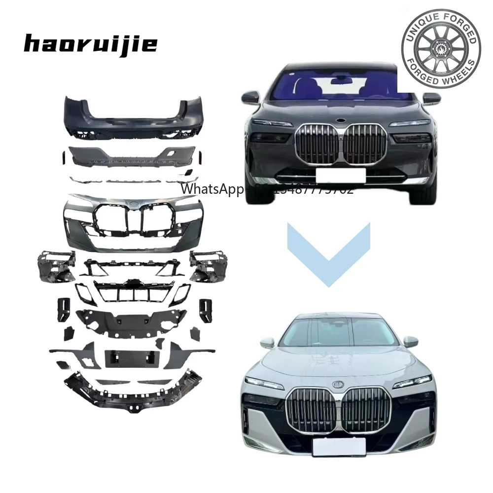 New style OEM Fit M Sport Style Body Kit for BMW 7 Series G70 M Sport Front Bumper G70 Sport Style Body Kit G70 Exterior Body Ki