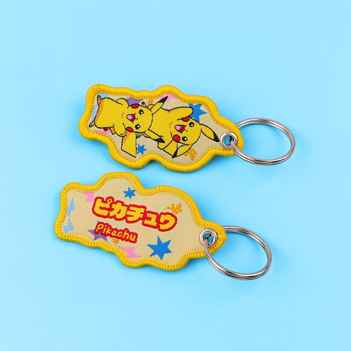 1PCS Cute Monsters Cartoon Keychain for Motorcycles Key Ring Women Men Key Tags Key Fobs Holder Accessories Jewelry Gifts - view 6