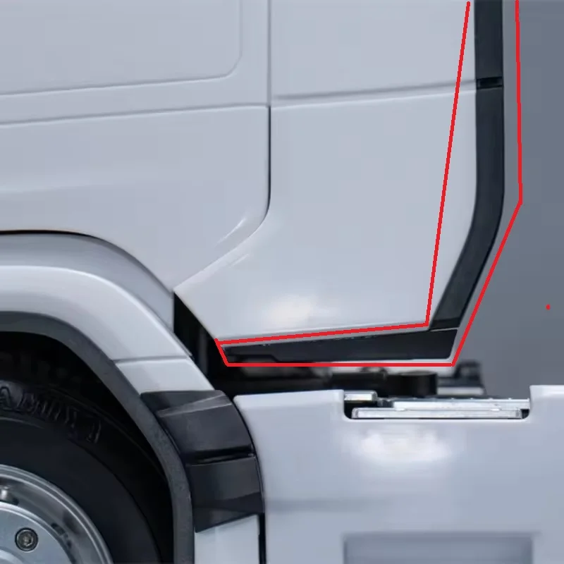 770S مركبة يتم التحكم بها عن بُعد 1/14 شريط حماية الكابينة لـ Tamiya 1/14 RC قطع غيار شاحنات جرار لملحقات SCANIA 770S 4x2 6x4 8x4