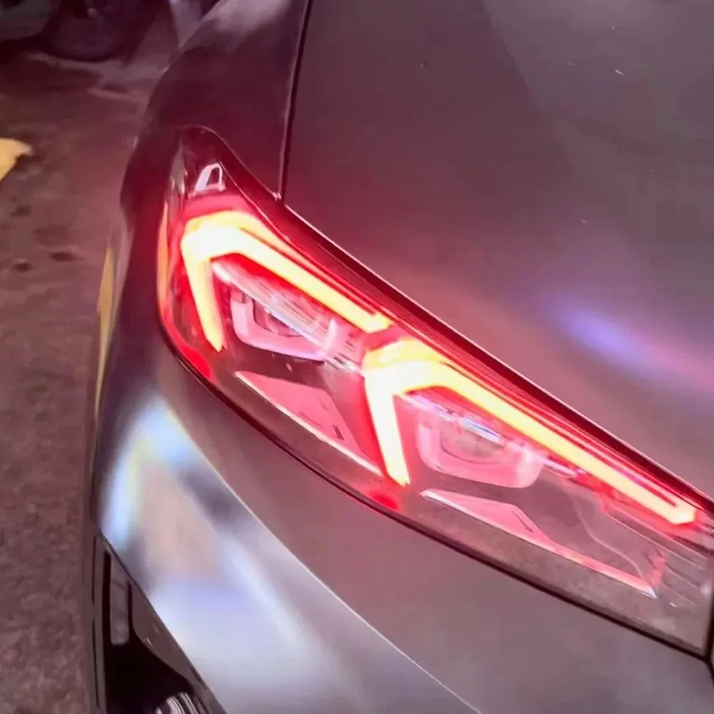 Ice Blue Red Yellow Amber Angel Eyes DRL For BMW 3 Series G20 G21 G28 LCI 320i 330i 340i 2023 2024 US EURO Version LED Daylight