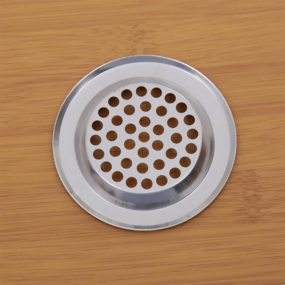 Water Sink Filter Sink Mesh Strainer Stainless Steel Bathroom Floor Drain Cover Shower Hair Catche Household Accessories