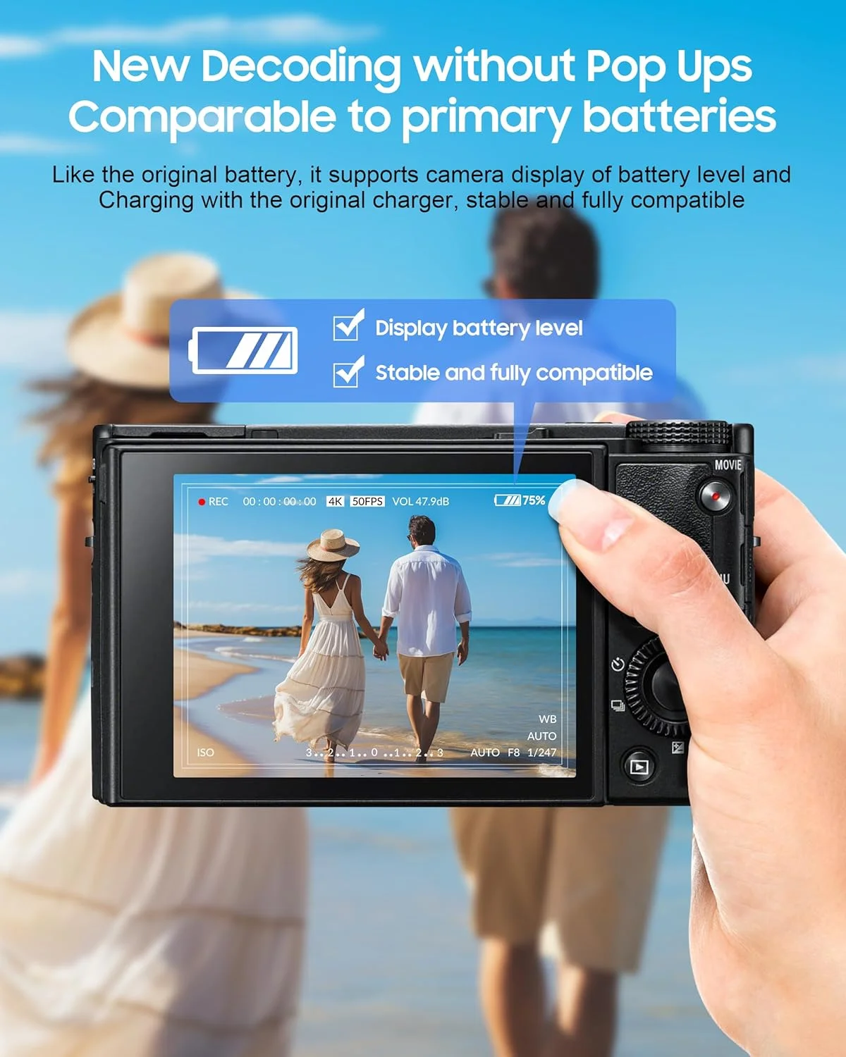 NP-BG1 بطارية لسوني cybershot G نوع ليثيوم أيون استبدال NP-FG1 DSC-HX5V، HX9V، W30، W50، W55، W70، W80، W630،