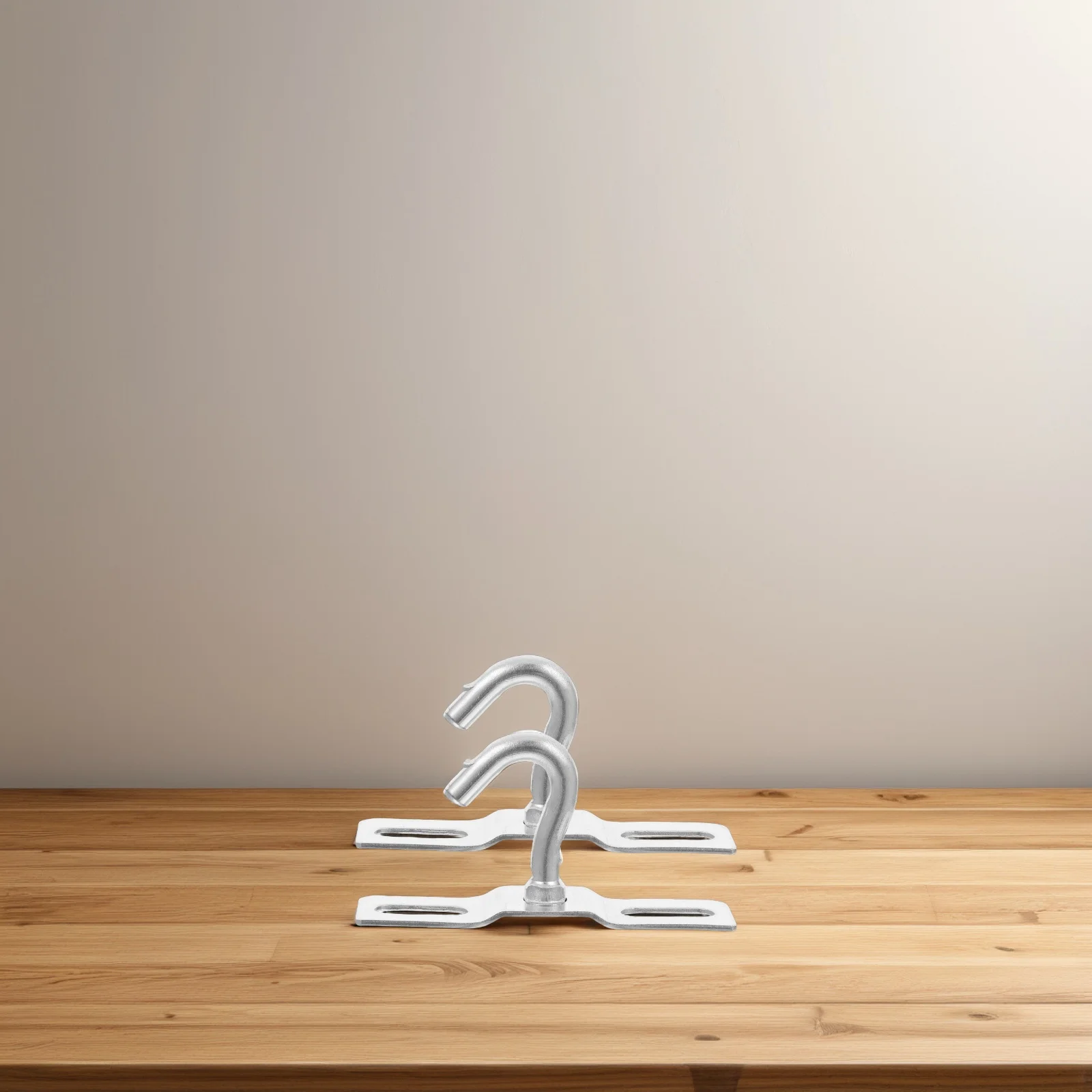 

10pcs Hooks Accessories Metal Galvanized Heavy Duty Hanging Clothes Hats Bags Ceiling Fan Mount Plant Hanger Flat Plate Lighting