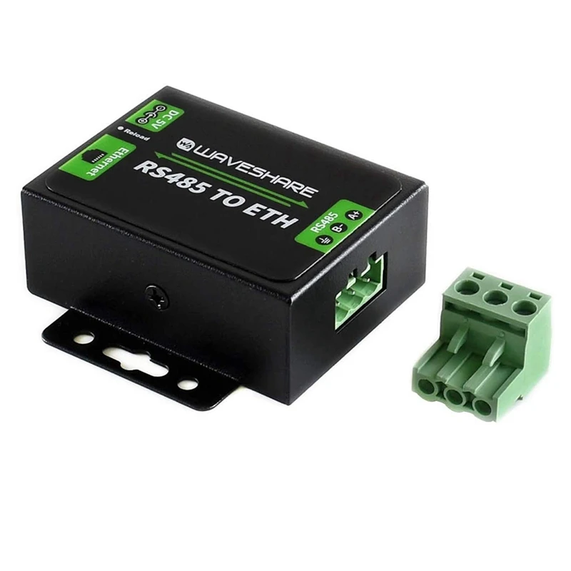 Convertitore da RS485 a Ethernet con alta velocità a bassa potenza ad alta stabilità RS485 a RJ45 facile da comunicare tra spina usa