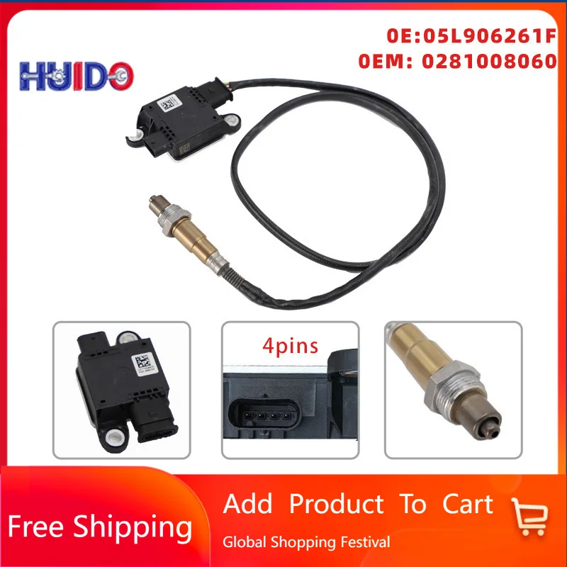 Particle sensor PM05L906261F 0281008060 for 12V VW mass sensor