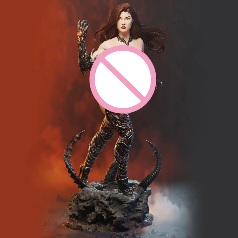 

1/24 Sexy Witch Warrior NSFW Resin Model Figure Toy Craft Unassembled Miniature Reduction Statue Unpainted Kit