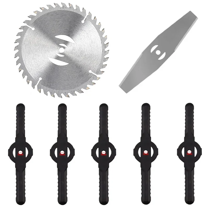 

7/26Pcs Lawn Mower Tools Set Metal Grass Trimmer Saw Blade Lawnmower Replacement Cutting Blade Professional Garden Power Tool