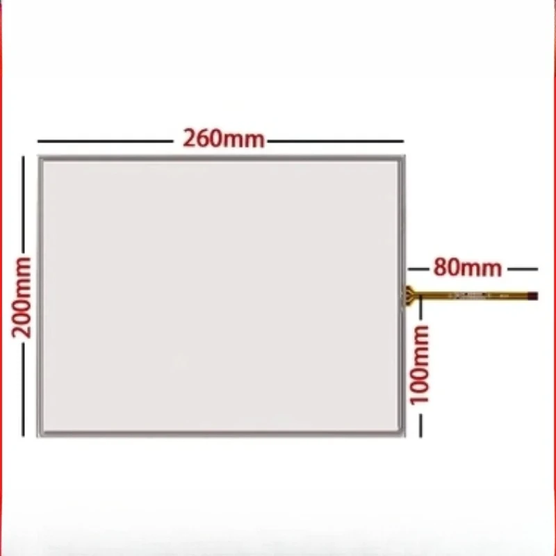 

Touchscreen for 12 inch 4 line 4:3 small interface 260*200 Industrial Digitizer Resistive Touch Screen Panel Resistance Sensor