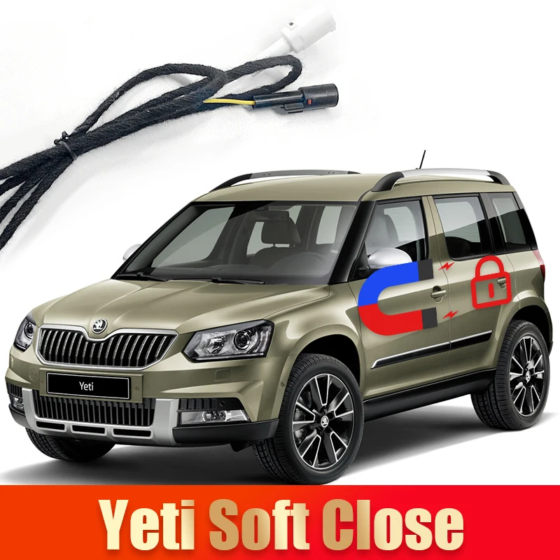 For Skoda Yeti Electric suction door car refitted automatic locks Car Soft Close accessories door auto Power tools supplies