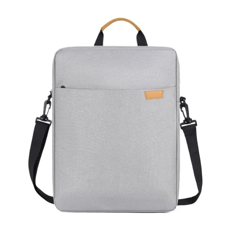 AAAN-Laptop Shoulder Sleeve Bag 12-14.1 Inch Waterproof Multi-Pocket Laptop Pouch Handbag Laptop Briefcase