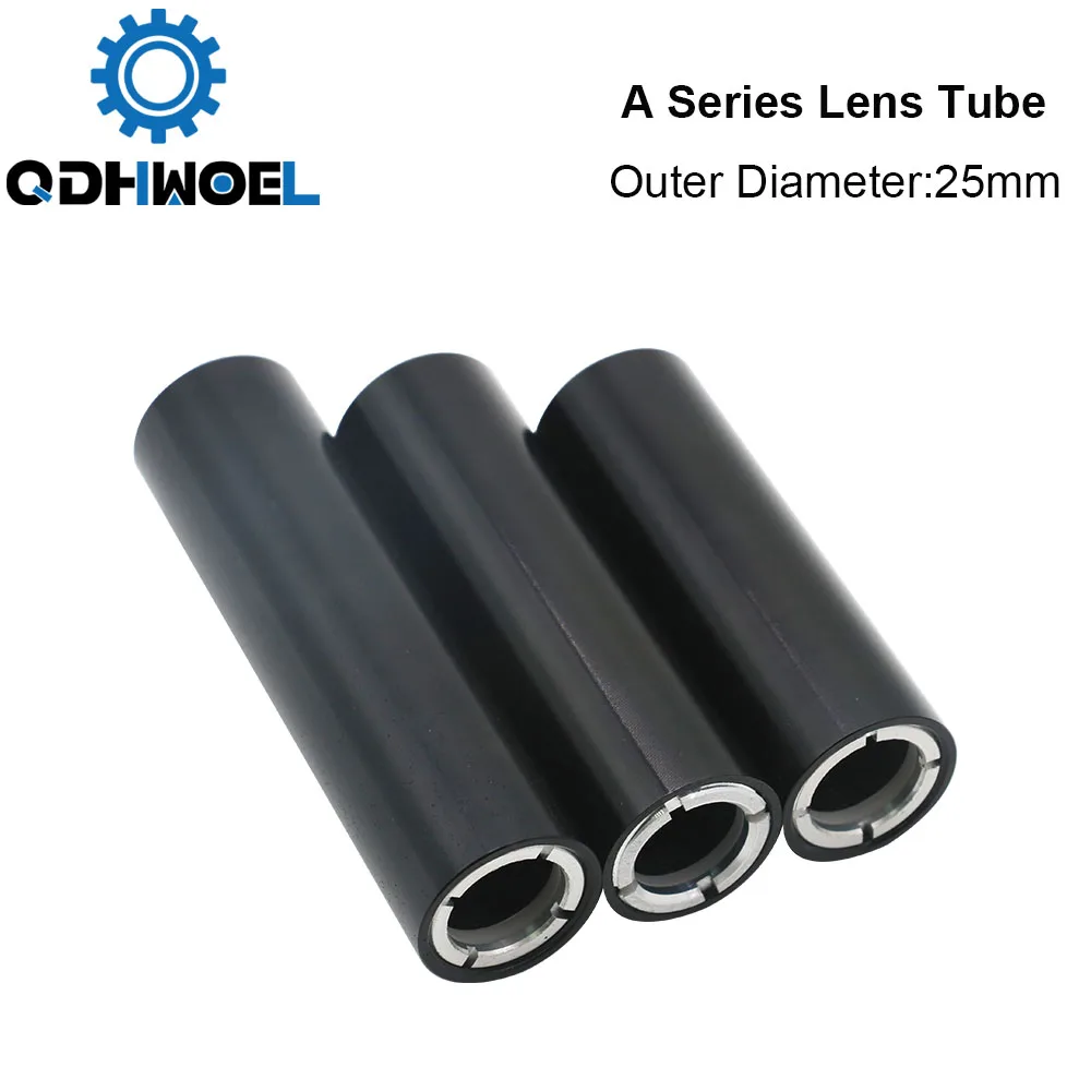 

QDHWOEL A Series CO2 D.25mm Lens Tube for D20 F50.8/63.5/101.6mm Lens CO2 Laser Cutting Engraving Machine