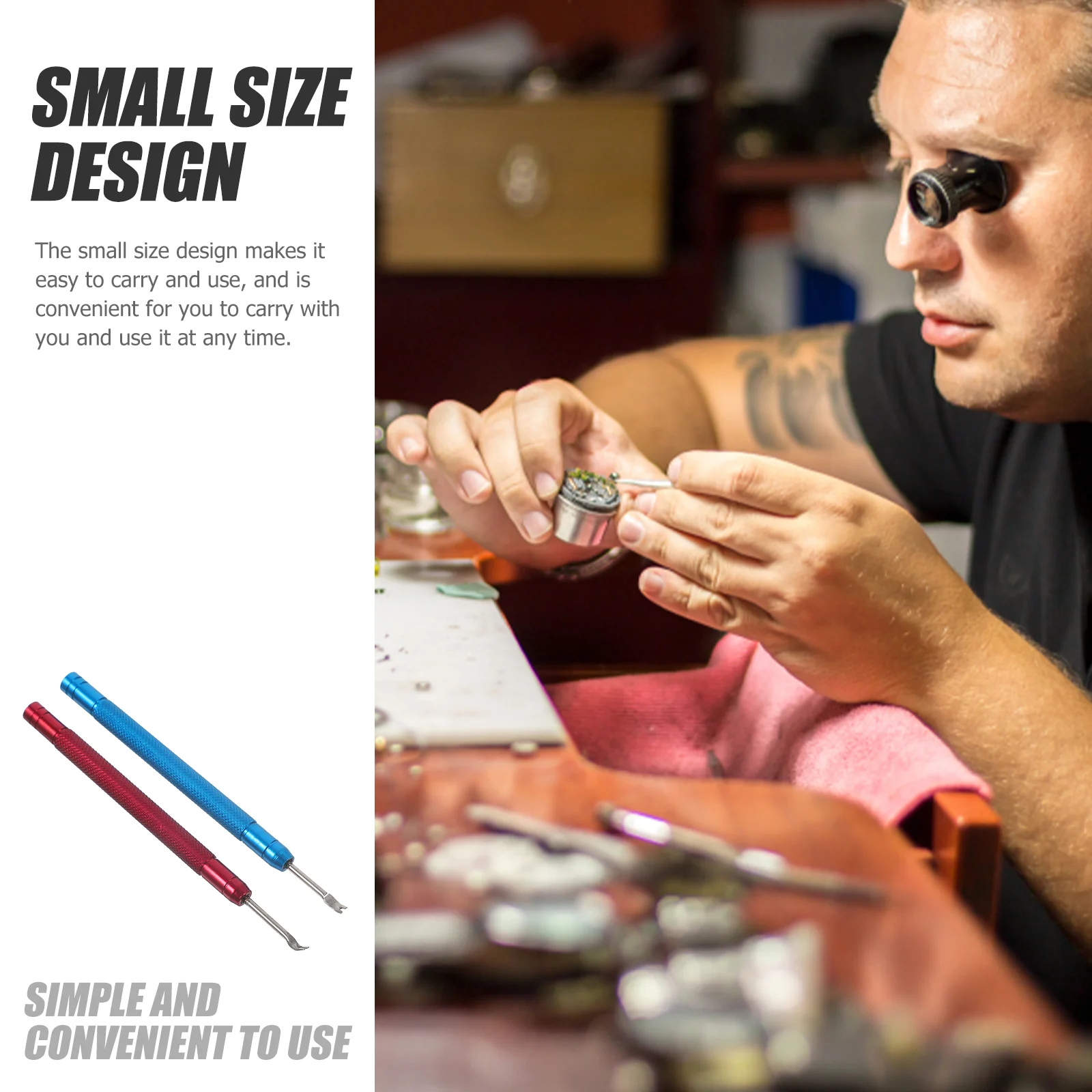 2 Pcs Watch Needle Remover Bands DIY Lifting For Metal Repair Tools