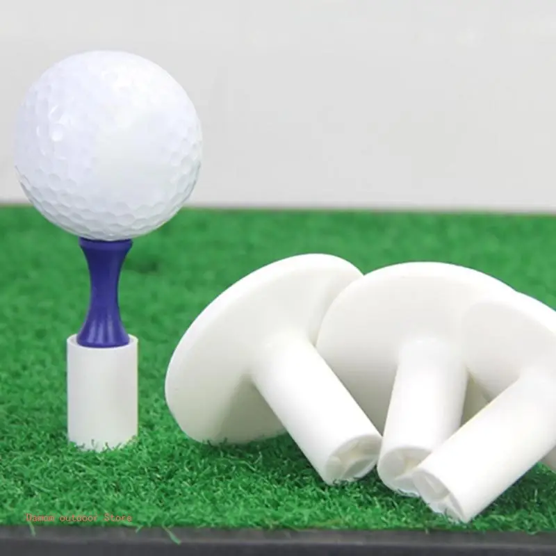 5Pcs Golf Tees Holder Practice Training Tees Hollows Training Driving Tees for Indoor Outdoor Backyard Homes Office