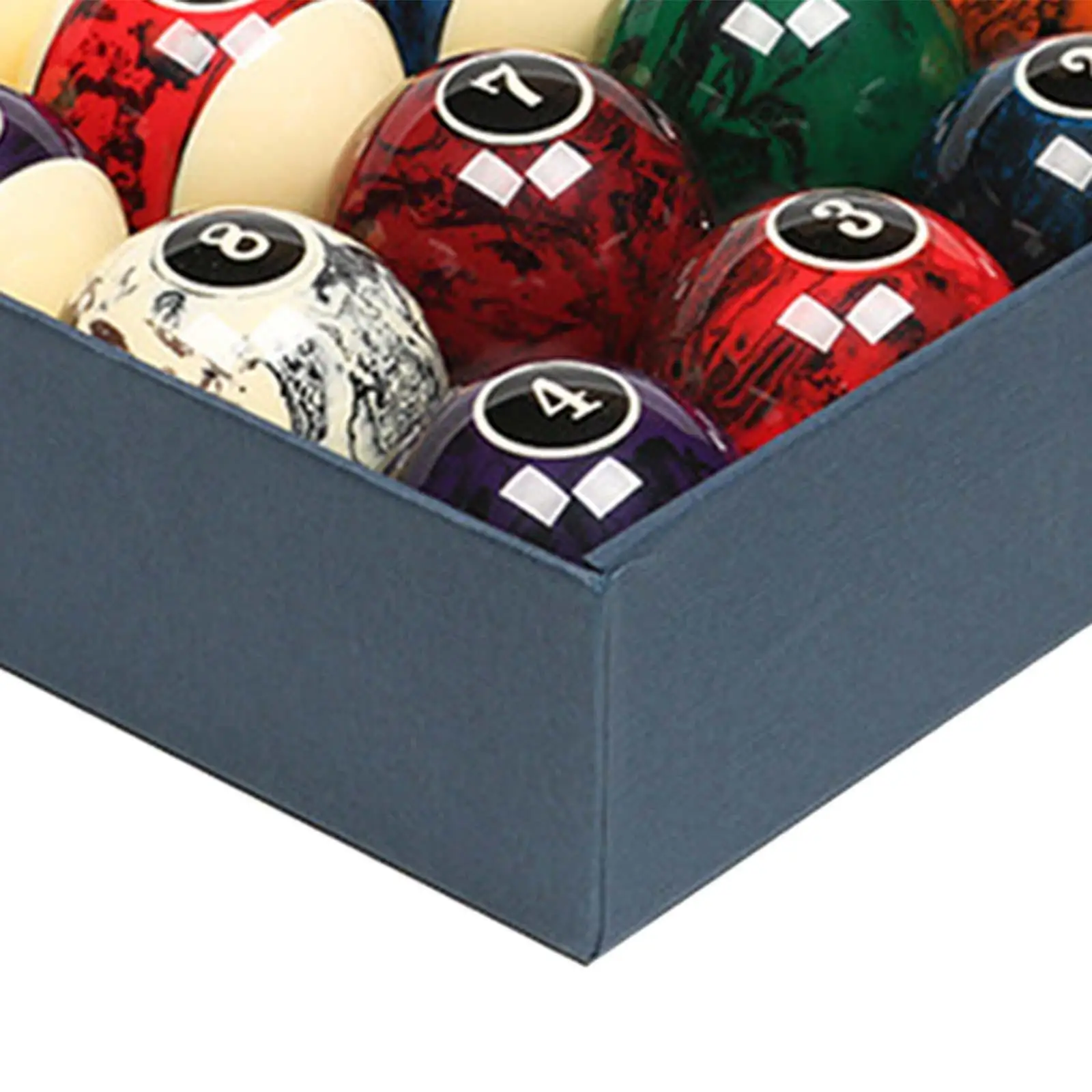 

16Pcs Billiard Balls Complete Set Professional Replacement 2.25" Resin Balls