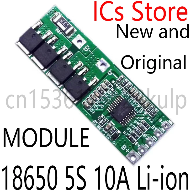 5S 10A Li-ion Lithium Battery 18650 Charger Protection Board 18.5V 21V Cell New