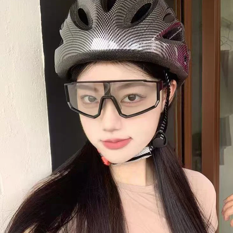 3 قطعة إطار كبير مربع عدسة ملونة نظارات شمسية رياضية يندبروف نظارات تسلق الجبال نظارات متكاملة