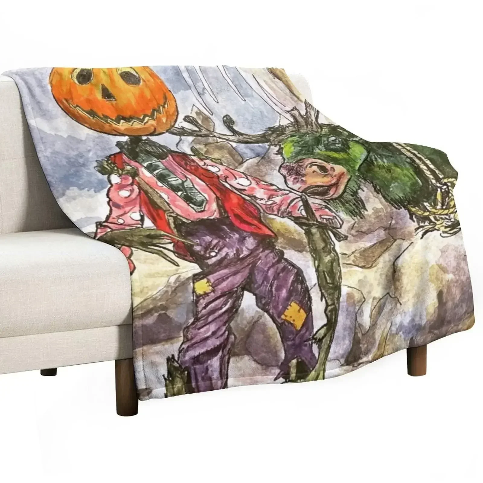 

New Jack and the Gump Throw Blanket Winter beds Giant Sofa For Decorative Sofa Kid'S Blankets