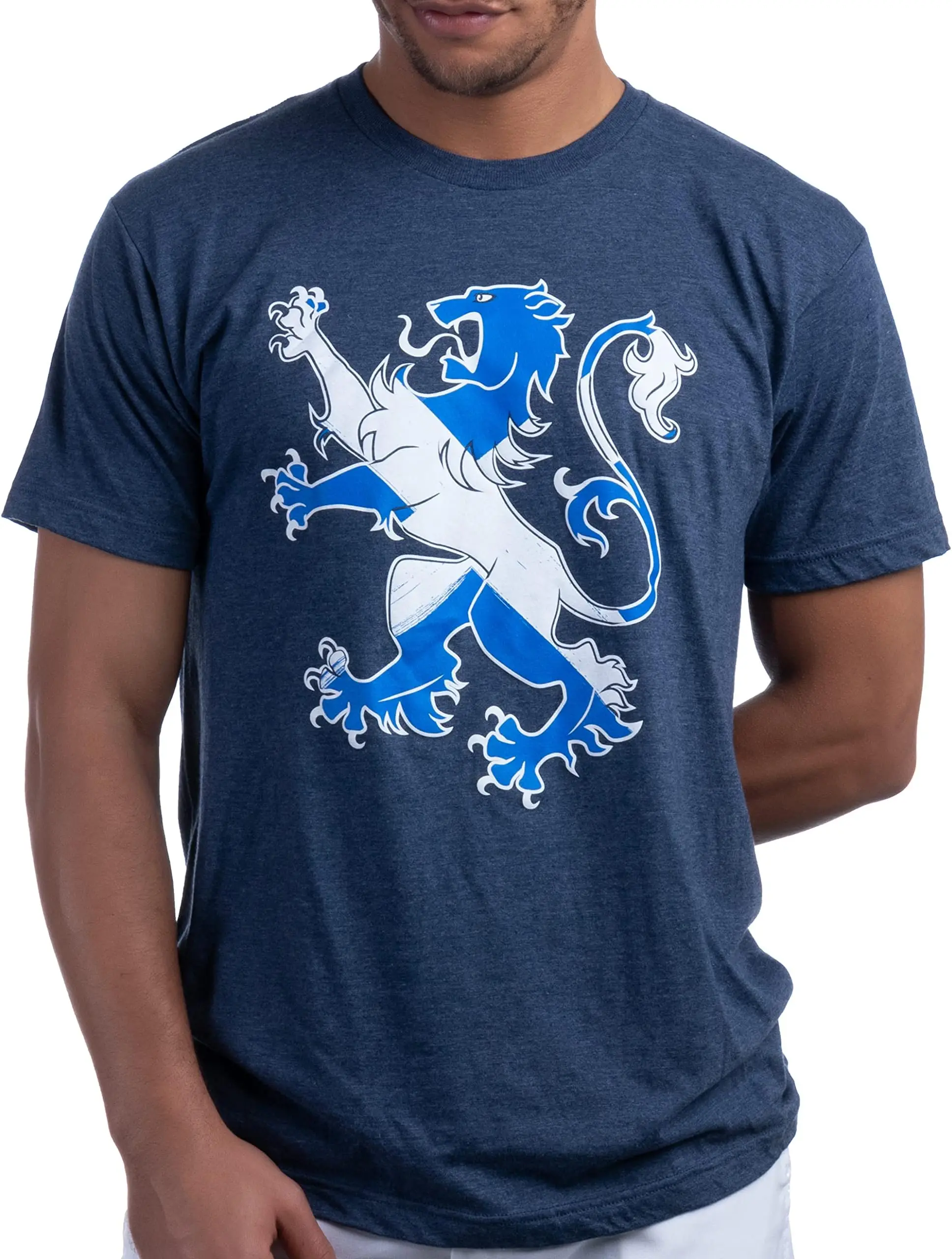 Scottish Lion Rampant | Scotland Saltire Gaelic Tee Shirt, Highlands Pride T-Shirt Women Graphic T-shirts Clothing Women